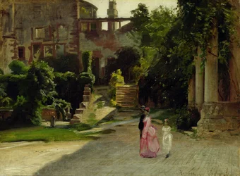 Een Heidelberg Kasteel, 1870